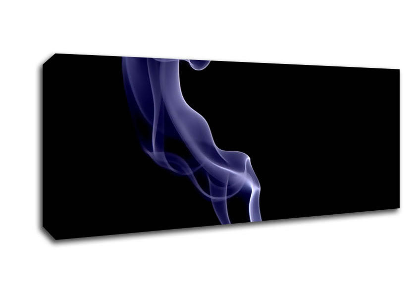 Picture of Black Smoke Panoramic Canvas Wall Art