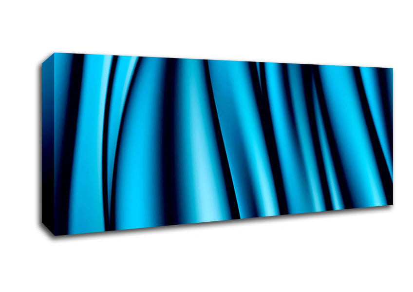 Picture of Blue Ice Sculptor Panoramic Canvas Wall Art