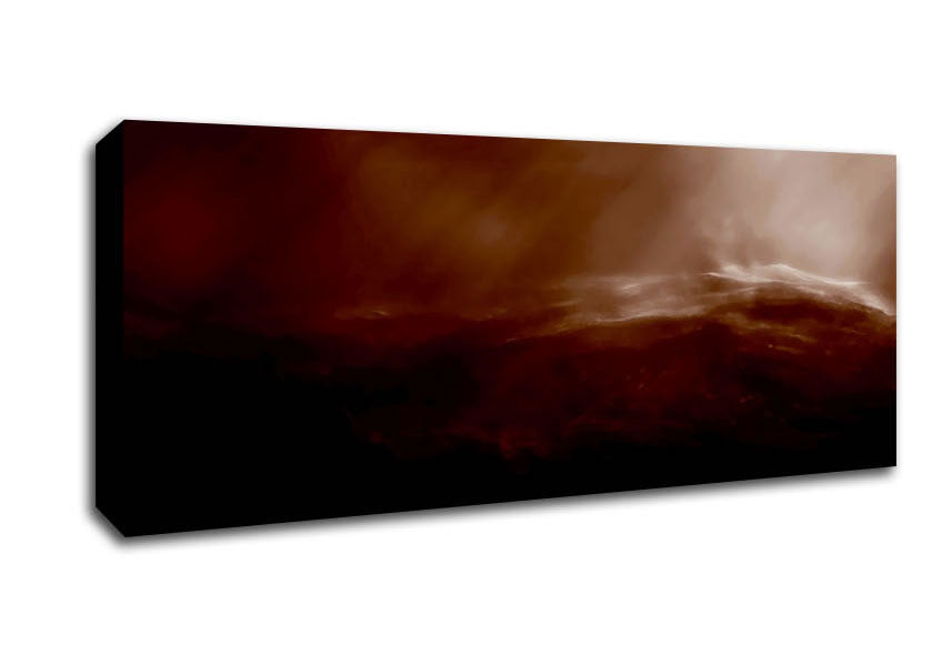 Picture of Brown Panoramic Canvas Wall Art