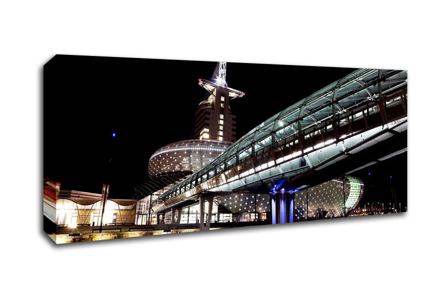 Picture of Architects Walkway Panoramic Canvas Wall Art