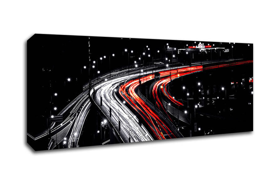 Picture of Bridges Of Shanghai Panoramic Canvas Wall Art