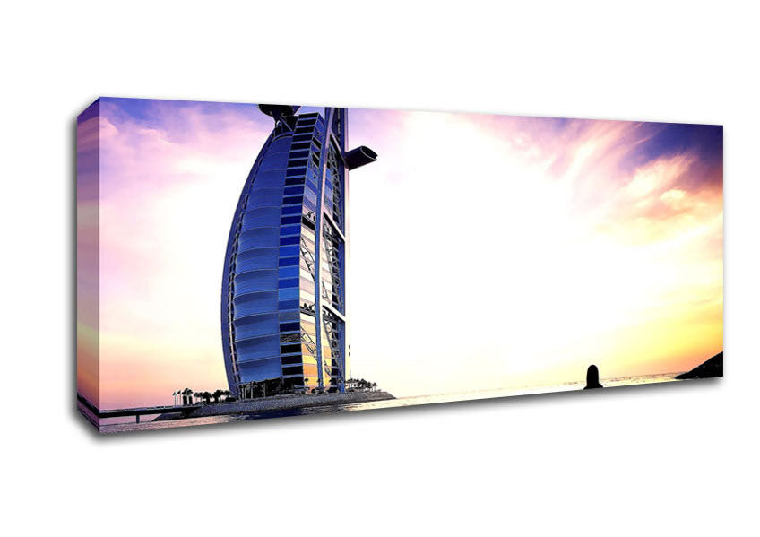 Picture of Burj Al Arab Dubai Panoramic Canvas Wall Art