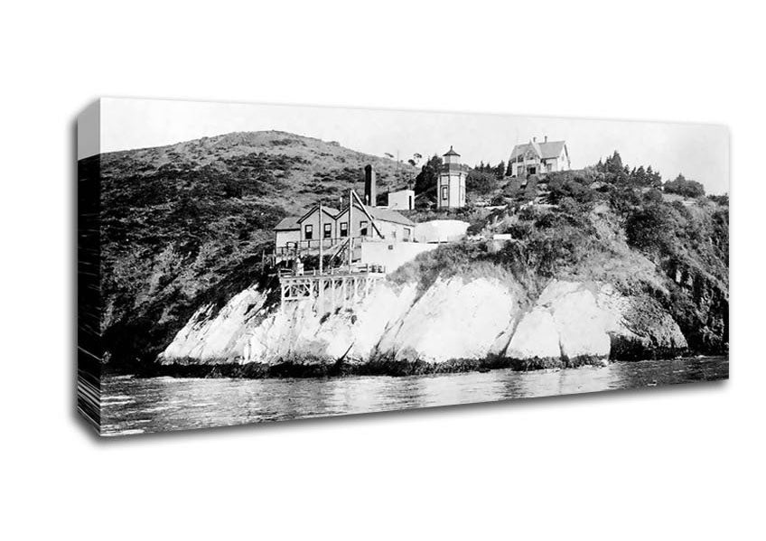 Picture of Ansel Adams Yerba Buena Panoramic Canvas Wall Art