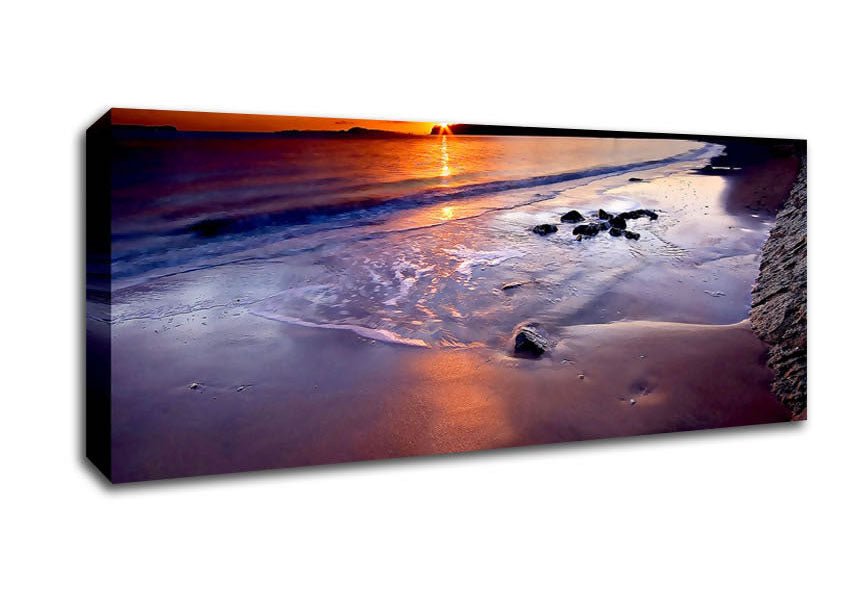 Picture of Beautiful Sunrise Panoramic Canvas Wall Art