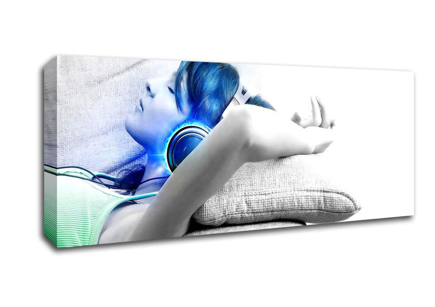 Picture of Enjoy The Music Panoramic Canvas Wall Art