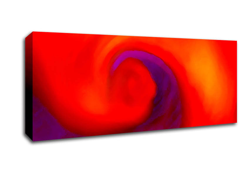 Picture of Whirlwind Of Colours Panoramic Canvas Wall Art