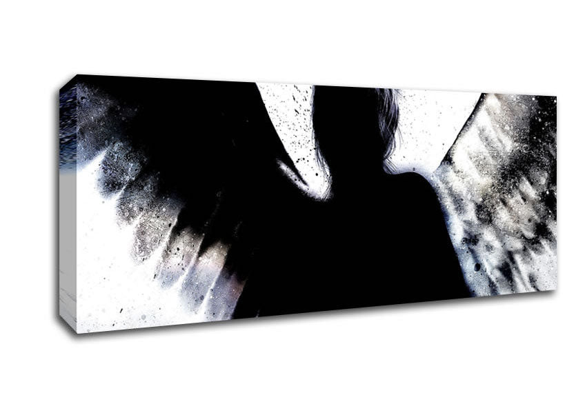 Picture of Angel Shadow Panoramic Canvas Wall Art