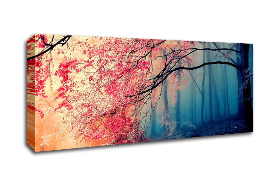 Picture of Jungle Forest In Japan Panoramic Canvas Wall Art