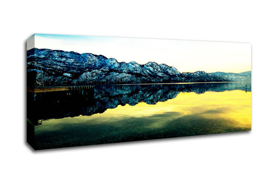 Picture of Placid Panoramic Canvas Wall Art