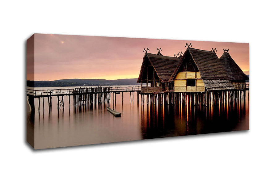 Picture of Lake Constance Germany Panoramic Canvas Wall Art