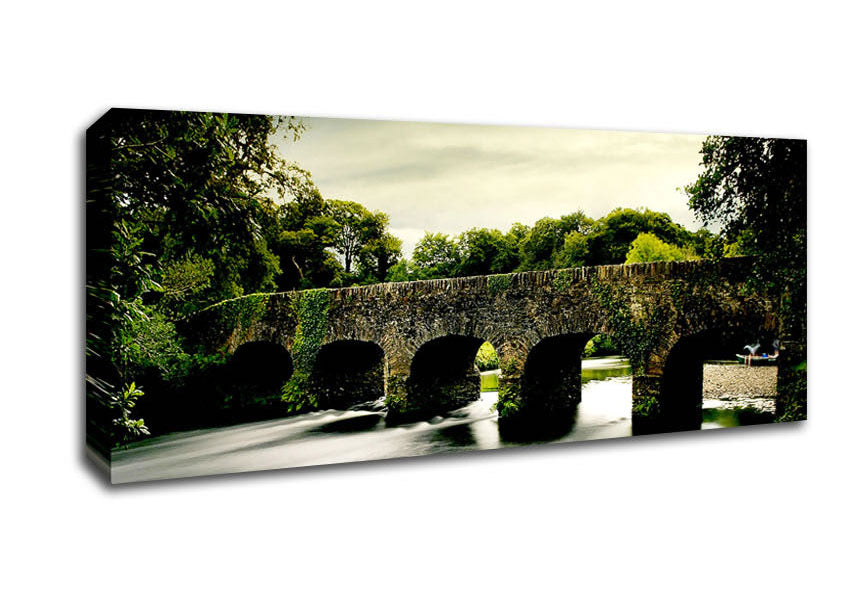 Picture of Stone Bridge Panoramic Canvas Wall Art