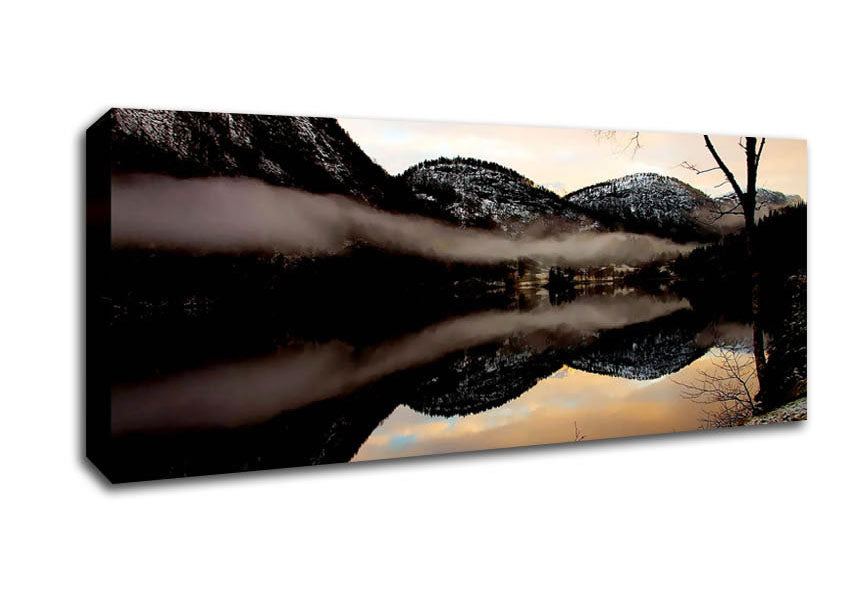 Picture of Lake Paradise Panoramic Canvas Wall Art