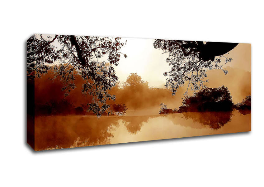 Picture of Cocoa Bay Panoramic Canvas Wall Art