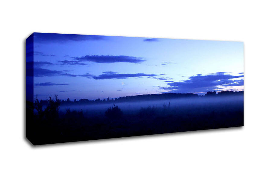 Picture of Mist Panoramic Canvas Wall Art