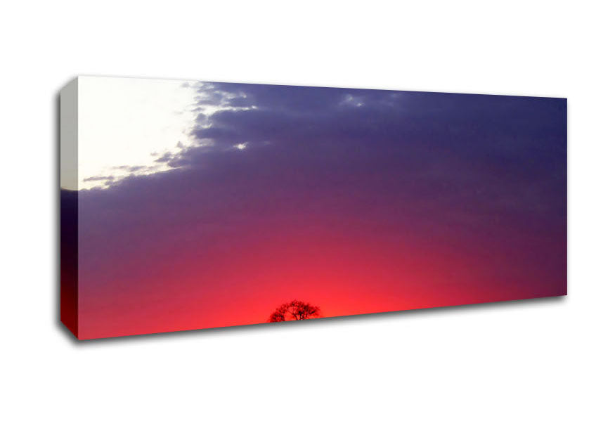 Picture of Yorkshire Dales Sunrise Panoramic Canvas Wall Art