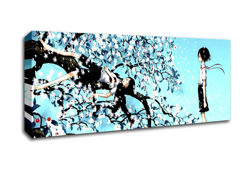 Picture of Blowing Wind Panoramic Canvas Wall Art