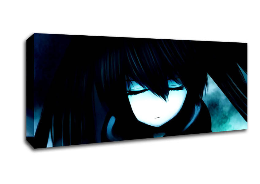 Picture of Black Rock Shooter Panoramic Canvas Wall Art