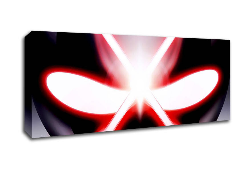 Picture of Alien Eyes Panoramic Canvas Wall Art