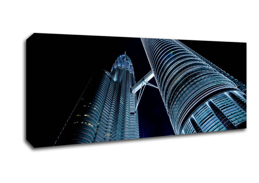 Picture of Building Towers Panoramic Canvas Wall Art