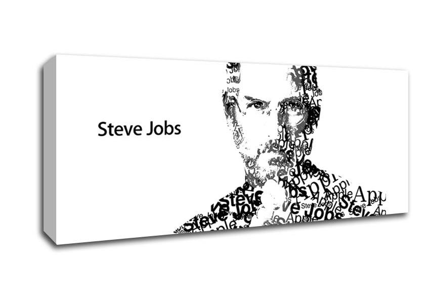 Picture of Apple Steve Jobs Panoramic Canvas Wall Art