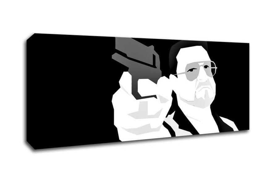 Picture of Big Lebowski Panoramic Canvas Wall Art