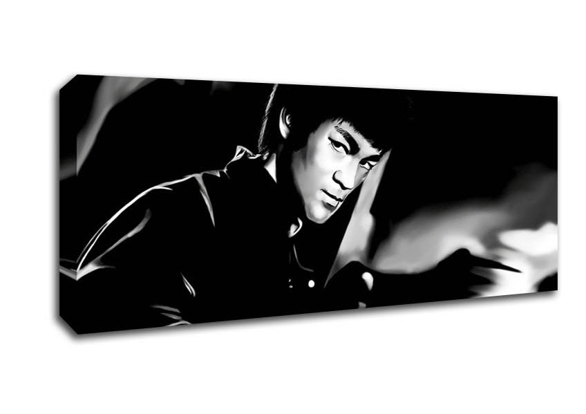 Picture of Bruce Lee Power Panoramic Canvas Wall Art