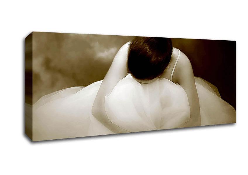 Picture of Ballerina Dream Panoramic Canvas Wall Art