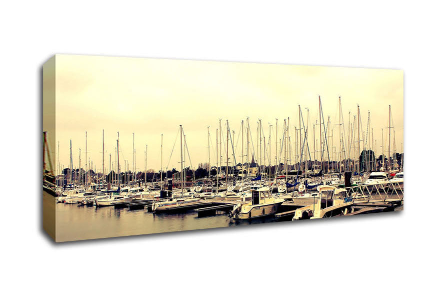 Picture of Boat Harbour Sunrise Panoramic Canvas Wall Art