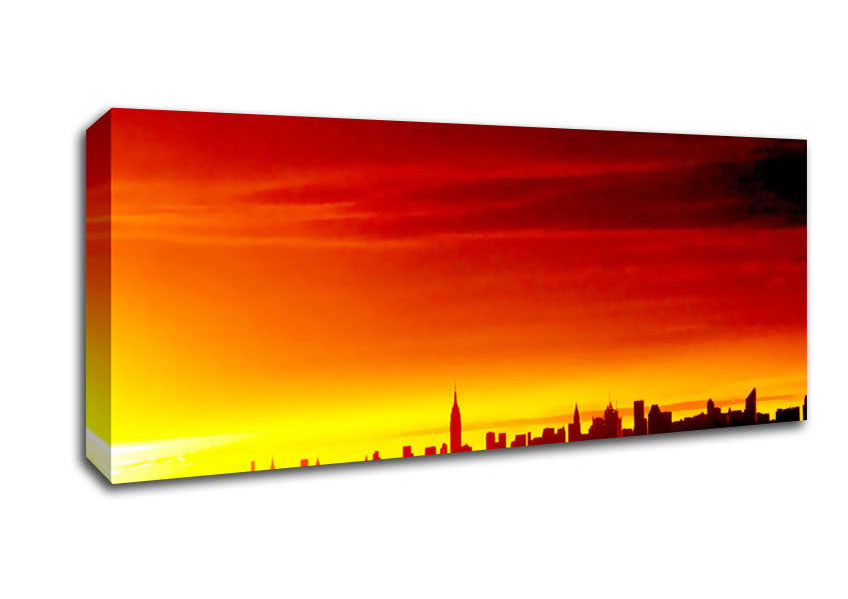 Picture of Manhattan Ny Panoramic Canvas Wall Art