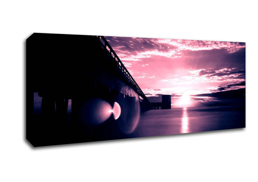 Picture of Morning Light 4 Panoramic Canvas Wall Art