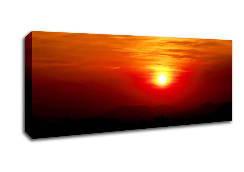 Picture of Shepherds Delight Panoramic Canvas Wall Art