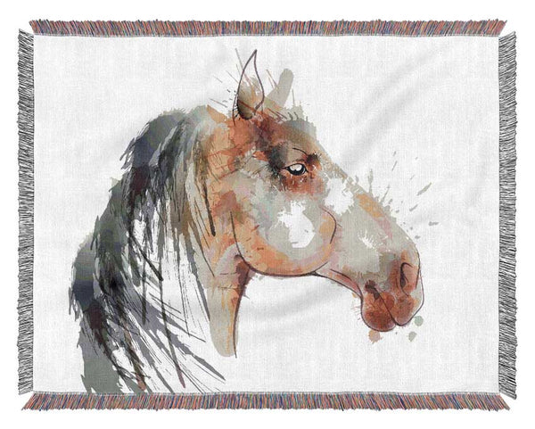 Horse Mane Woven Blanket