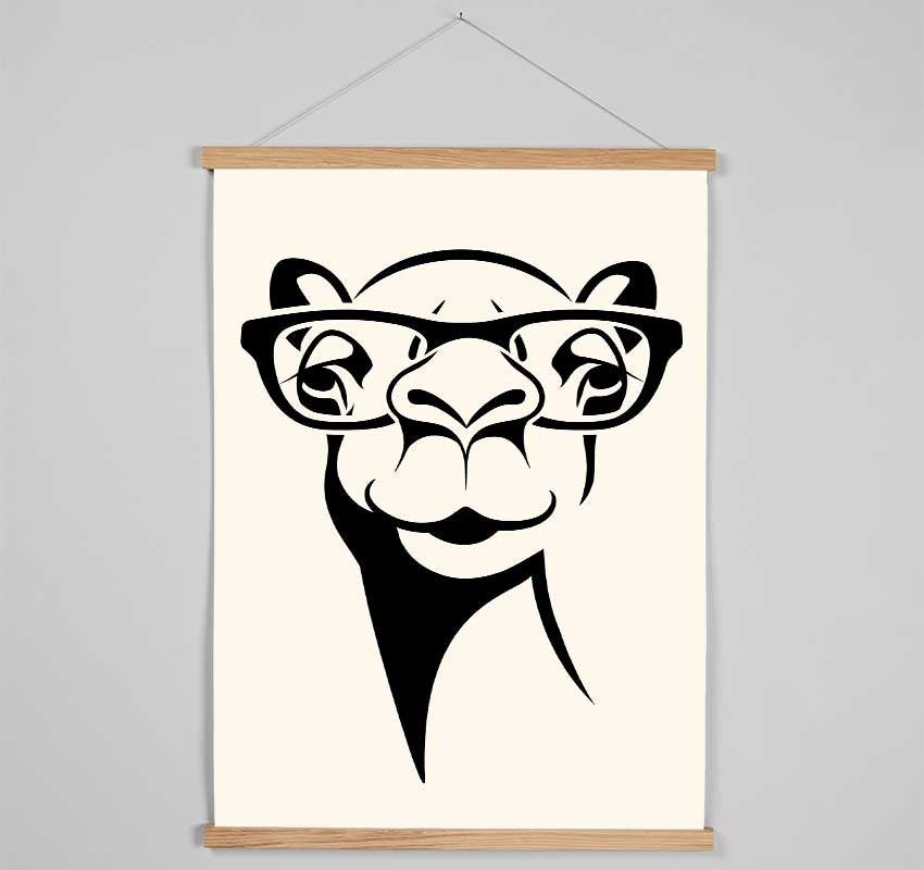 Educated Camel Hanging Poster - Wallart-Direct UK