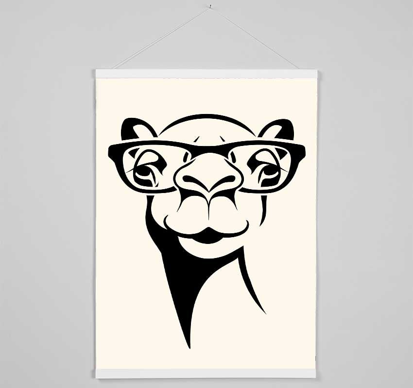 Educated Camel Hanging Poster - Wallart-Direct UK