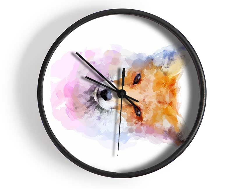 Foxy Clock - Wallart-Direct UK