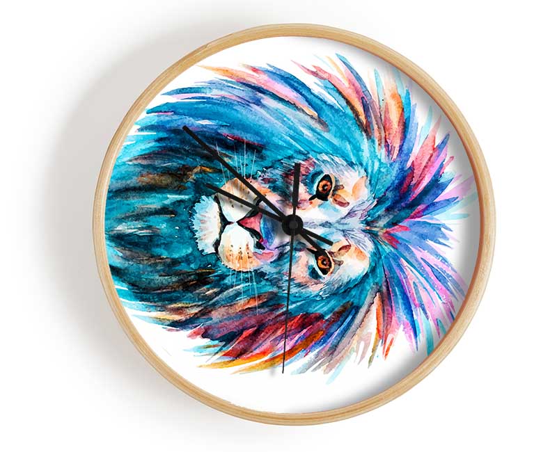 Lion Main Clock - Wallart-Direct UK