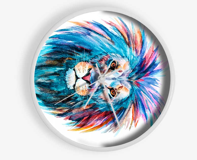 Lion Main Clock - Wallart-Direct UK