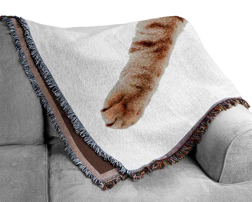 Cat Attack Woven Blanket