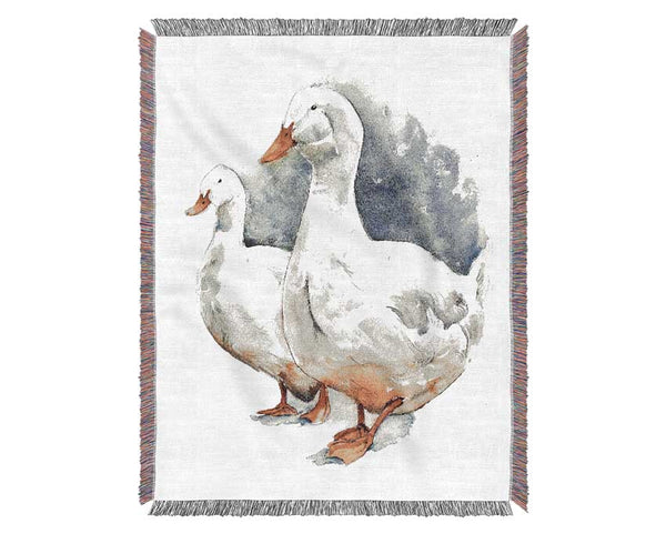 Geese Woven Blanket