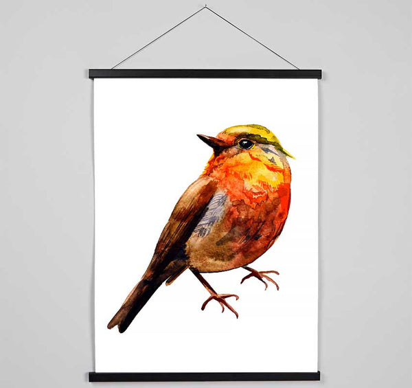 Robin Red Breast Hanging Poster - Wallart-Direct UK