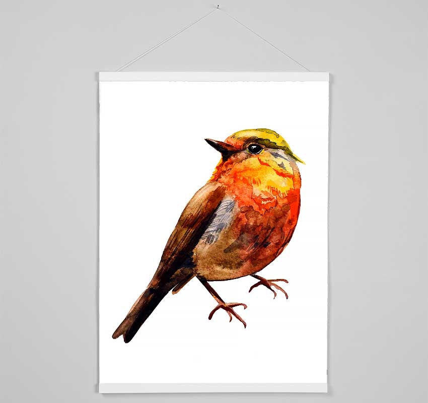 Robin Red Breast Hanging Poster - Wallart-Direct UK