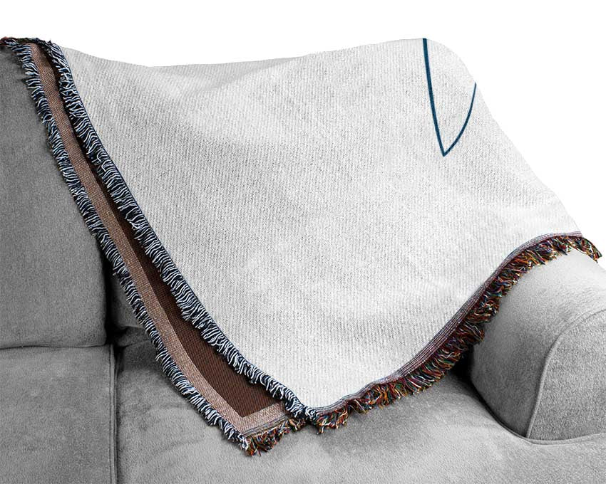 Olive Branch Dove Woven Blanket