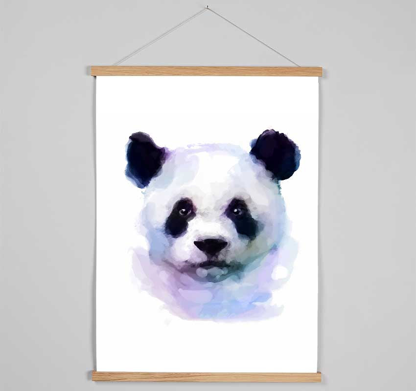 Panda Face Hanging Poster - Wallart-Direct UK