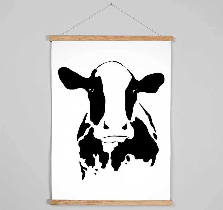 Here's Looking At You Cow Hanging Poster - Wallart-Direct UK