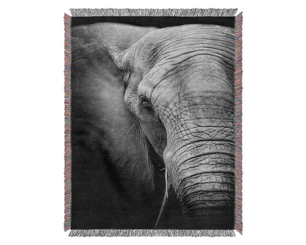 Elephant Power Woven Blanket