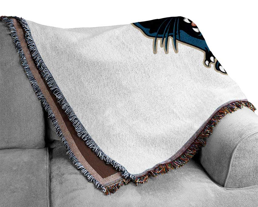 Panther Claws Woven Blanket