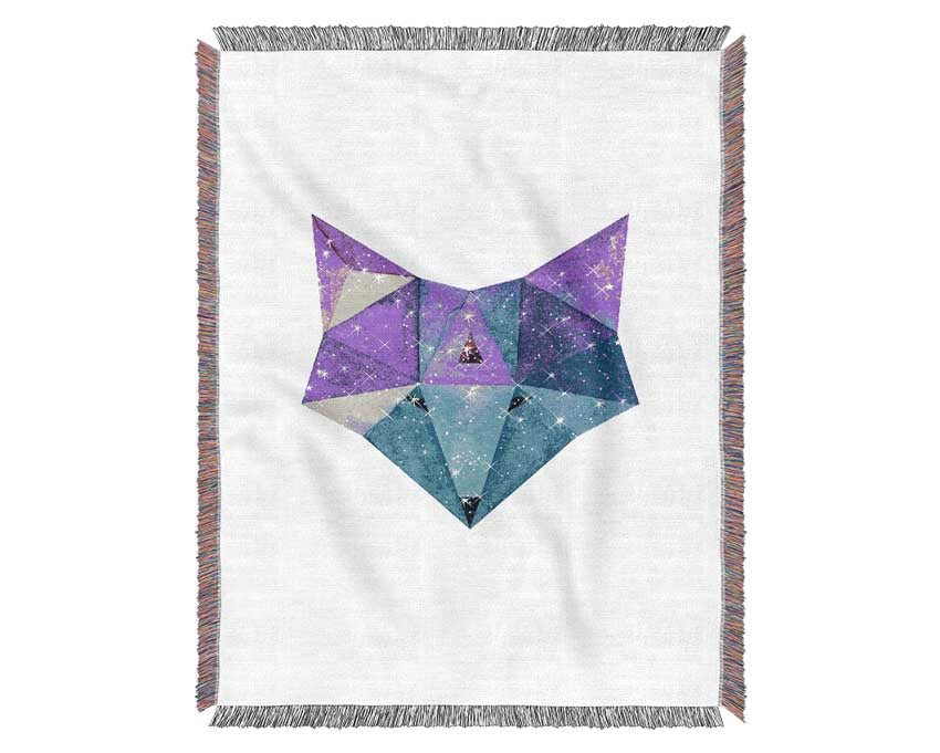 Diamond Fox Woven Blanket