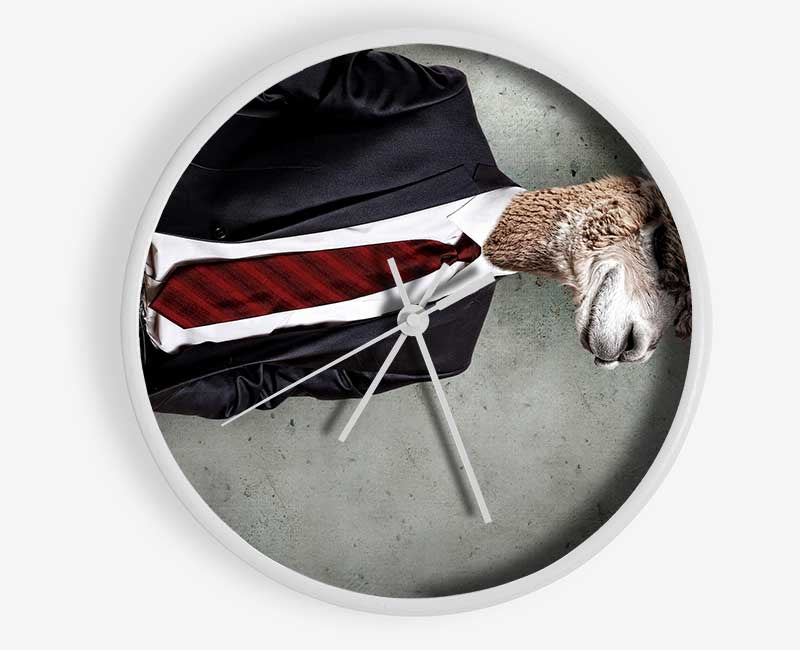 Business Llama Clock - Wallart-Direct UK