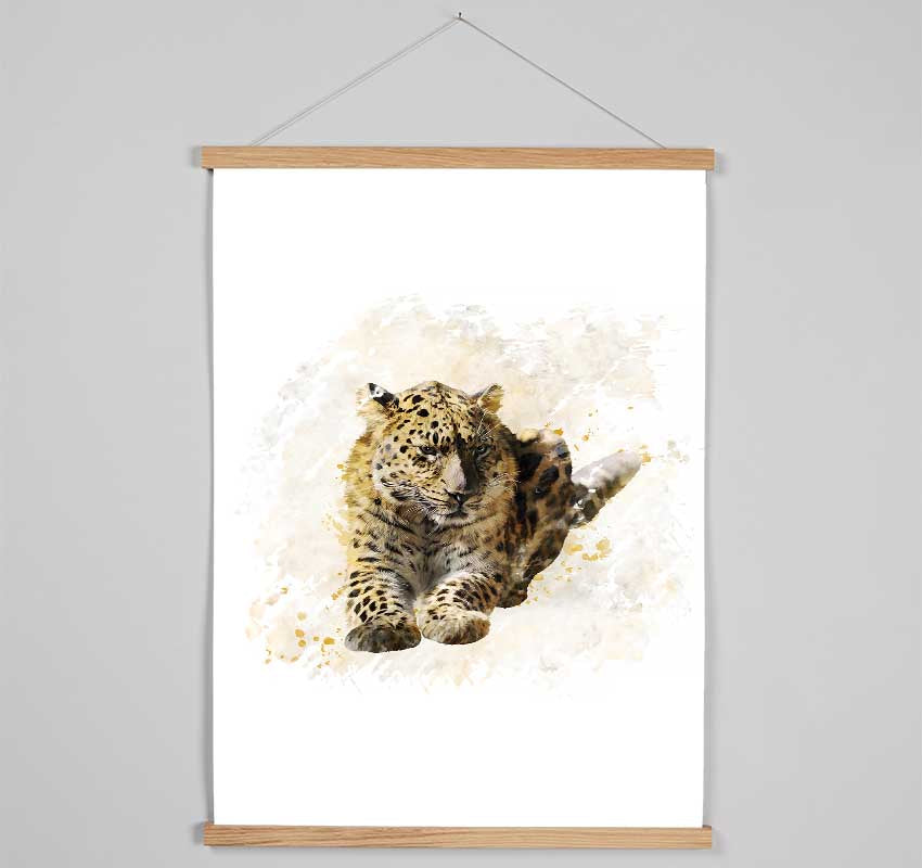 Leopard Spots Hanging Poster - Wallart-Direct UK