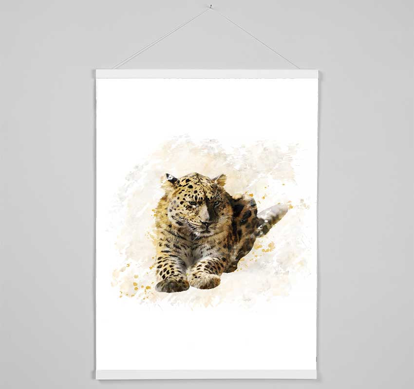 Leopard Spots Hanging Poster - Wallart-Direct UK